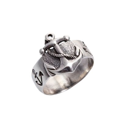 Silver Anchor Ring