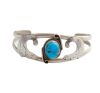 Alpaca Turquoise Bangle