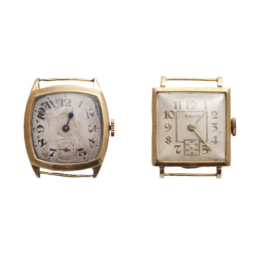 Two 18ct Watch Cases 