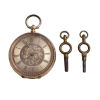 18ct Open Face Pocket Watch - 3