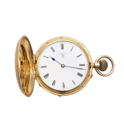 18ct Rotherham Full Hunter Pocket Watch