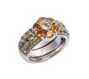 18ct White Gold Pasquale Bruni Fiori Ring