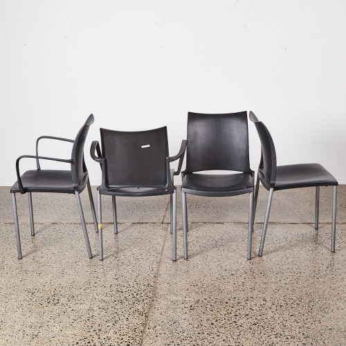 A Set Of Four Kusch Co Chairs