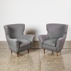 A Pair Of Vintage 1950s Italian Armchairs - 2