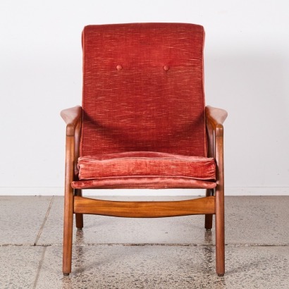 A Mid-Century Don Armchair Original Fabric