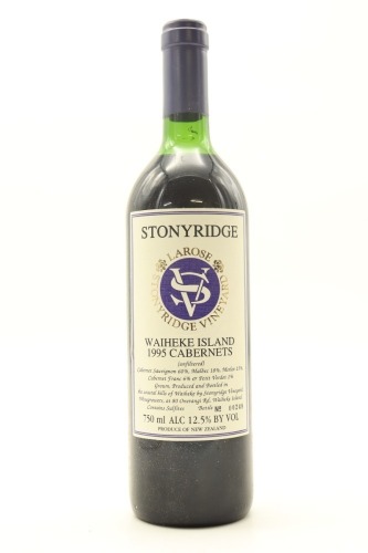 (1) 1995 Stonyridge Vineyard Larose, Waiheke Island (US)