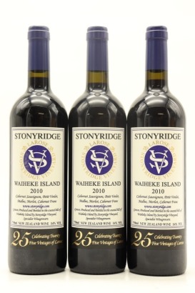 (3) 2010 Stonyridge Vineyard Larose, Waiheke Island [JR17]