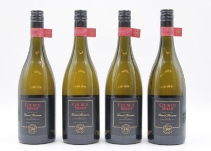 (4) 2015 Church Road Grand Reserve Chardonnay, Hawkes Bay