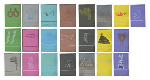 JACQUELINE FRASER Suite of Twenty Two Drawings