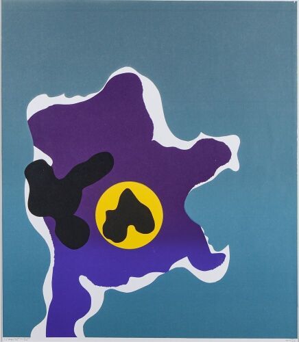 MICHAEL SMITHER untitled (Moon & Clouds)