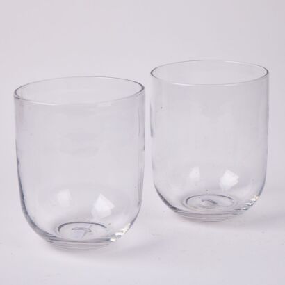 A Pair of Bell Candle Vases