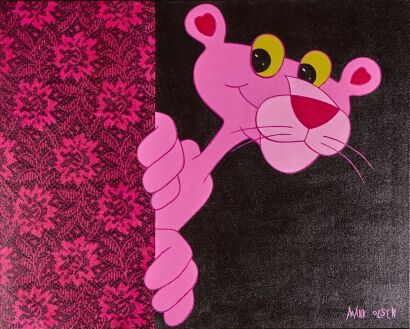 MARK OLSEN untitled (Pink Panther)