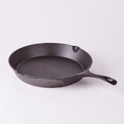 A Cast Iron Frying Pan