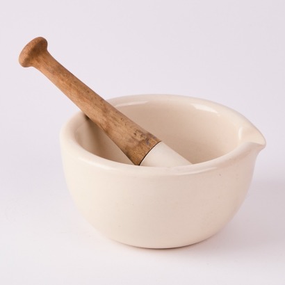 A Vintage Wedgewood Mortar And Pestle