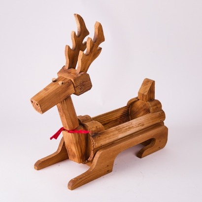 A Scratch Built Christmas Reindeer