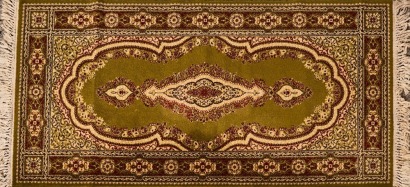 A Green Persian Rug