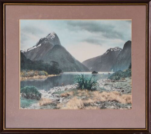 A Framed Whites Aviation Mitre Peak