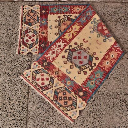 A Vintage Turkish Kilim Runner