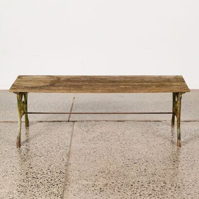 A Vintage Garden Bench