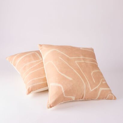 A Pair Of Kelly Wearstler Cushions