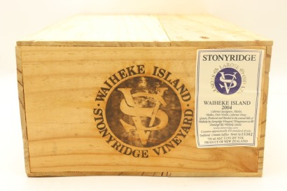 (12) 2004 Stonyridge Vineyard Larose, Waiheke Island (OWC)