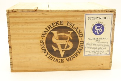 (6) 2001 Stonyridge Vineyard Larose, Waiheke Island (OWC)