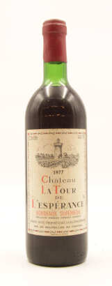 (1) 1977 Chateau La Tour de l'Esperance, Bordeaux Superieur