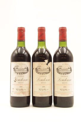 (3) 1976 Chateau Loudenne, Medoc (TL)