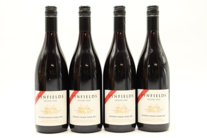 (4) 2012 Vynfields Organic Reserve Pinot Noir, Martinborough ♦