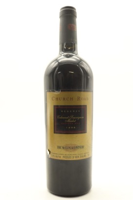 (1) 1996 Church Road Reserve Cabernet Sauvignon Merlot, Hawke's Bay