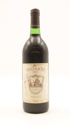 (1) 1985 Taltarni Merlot, Pyrenees (SOL) (TL)