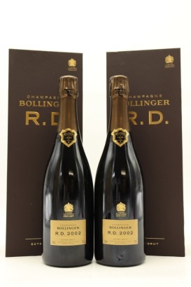 (2) 2002 Bollinger R.D. Extra Brut, Champagne [JR17] [RP95] (GB)