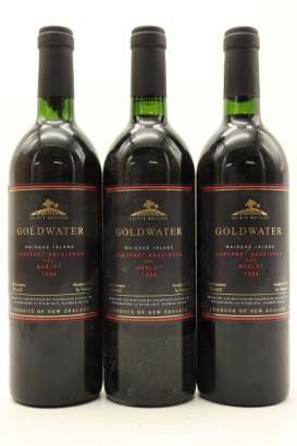 (3) 1994 Goldwater Estate Cabernet Sauvignon/Merlot, Waiheke Island