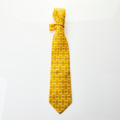 Gianni Versace, Medusa Pattern 100% Silk Tie