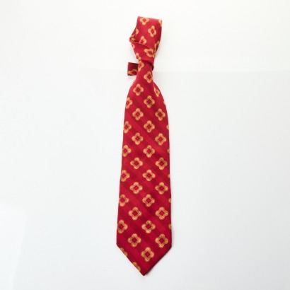 Giorgio Armani, Red 100% Silk Tie