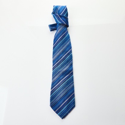 Paul Smith, Blue 100% Silk Tie