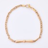 9ct Yellow Gold, Vintage Figaro Link Bracelet