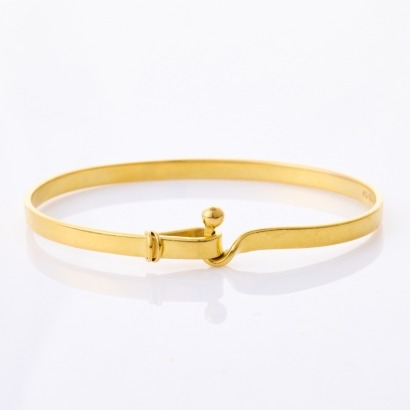 Tiffany & Co, Vintage, 18ct Yellow Gold Bangle