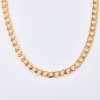 9ct Yellow Gold, 55cm Flat Curb Chain - Near new