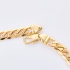 9ct Yellow Gold, 55cm Flat Curb Chain - Near new - 2