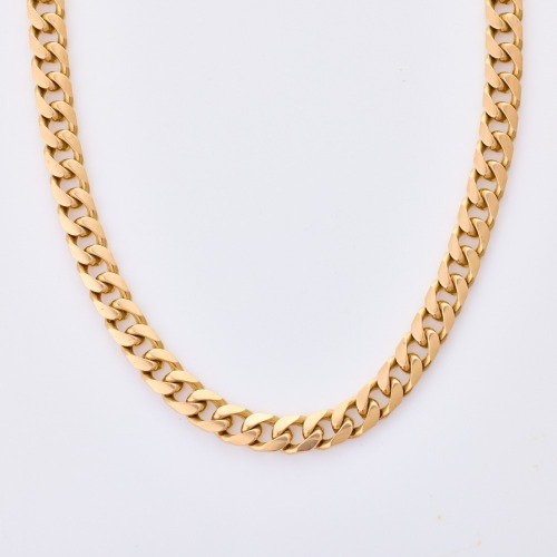 9ct Yellow Gold, 51cm Flat Curb Chain