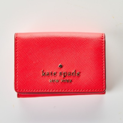 Kate Spade, Red Folding Wallet