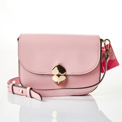 Kate Spade Tutu Pink Saddle Handbag - As new