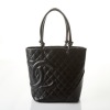 Chanel, Black Calfskin Medium Cambon Ligne Tote