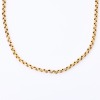 9ct Yellow Gold, 91cm Belcher Chain, Double Albert Clasp Closure