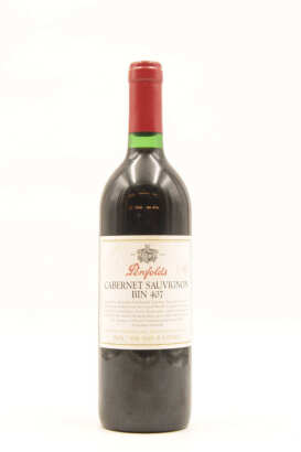 (1) 1995 Penfolds Bin 407 Cabernet Sauvignon, South Australia