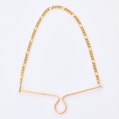 9ct Yellow Gold, 6cm Tie Chain