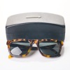 Karen Walker, Deep Freeze Tortoiseshell Rectangle Frame Sunglasses with Case - 2