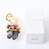 Prada, Teddy Bear Key Chain Charm with Box - 2