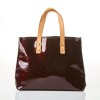 Louis Vuitton Amarante Vernis Reade PM Tote Bag